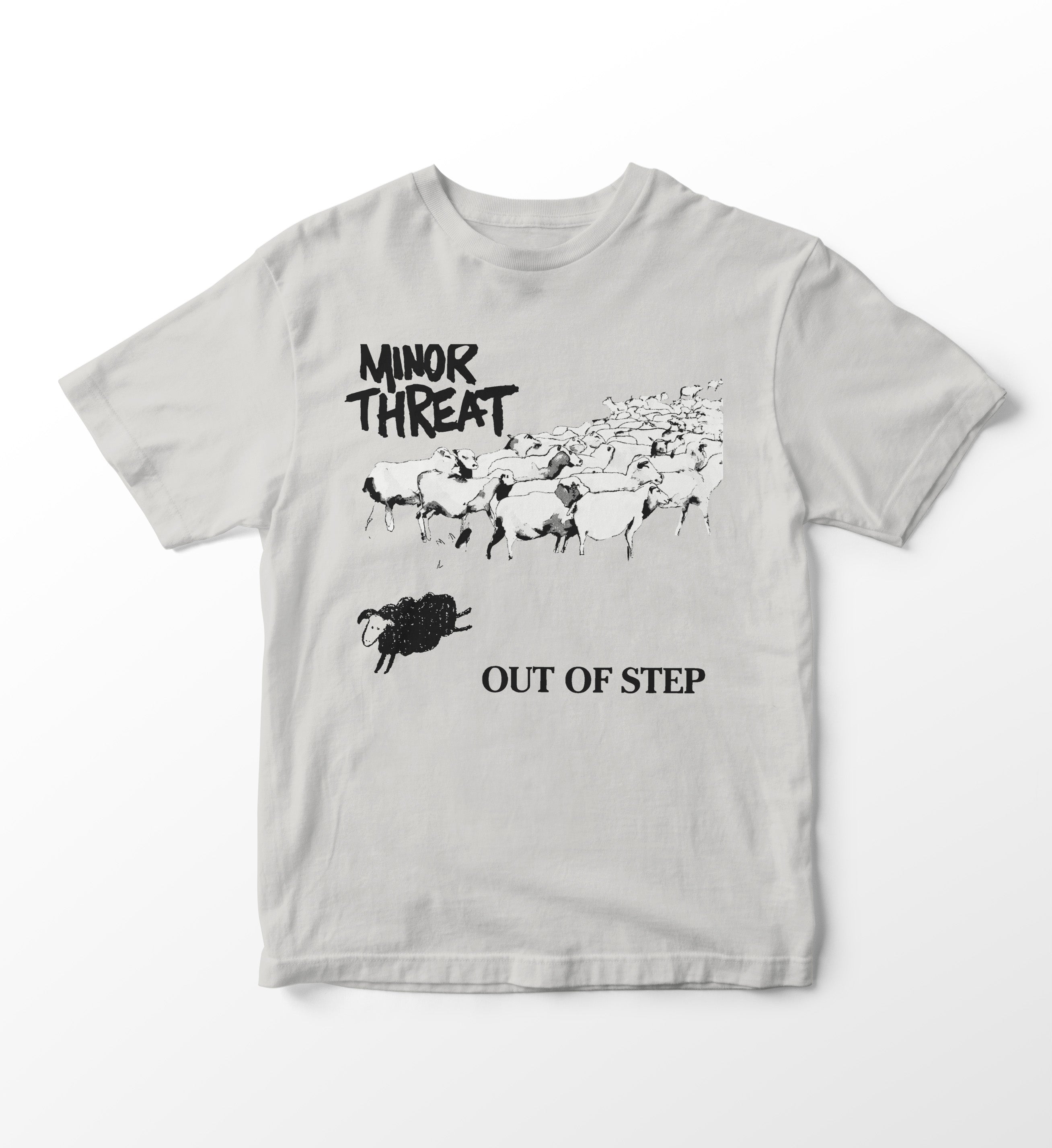 Minor Threat - Out Of Step T-Shirt – Dr Strange Records Wholesale