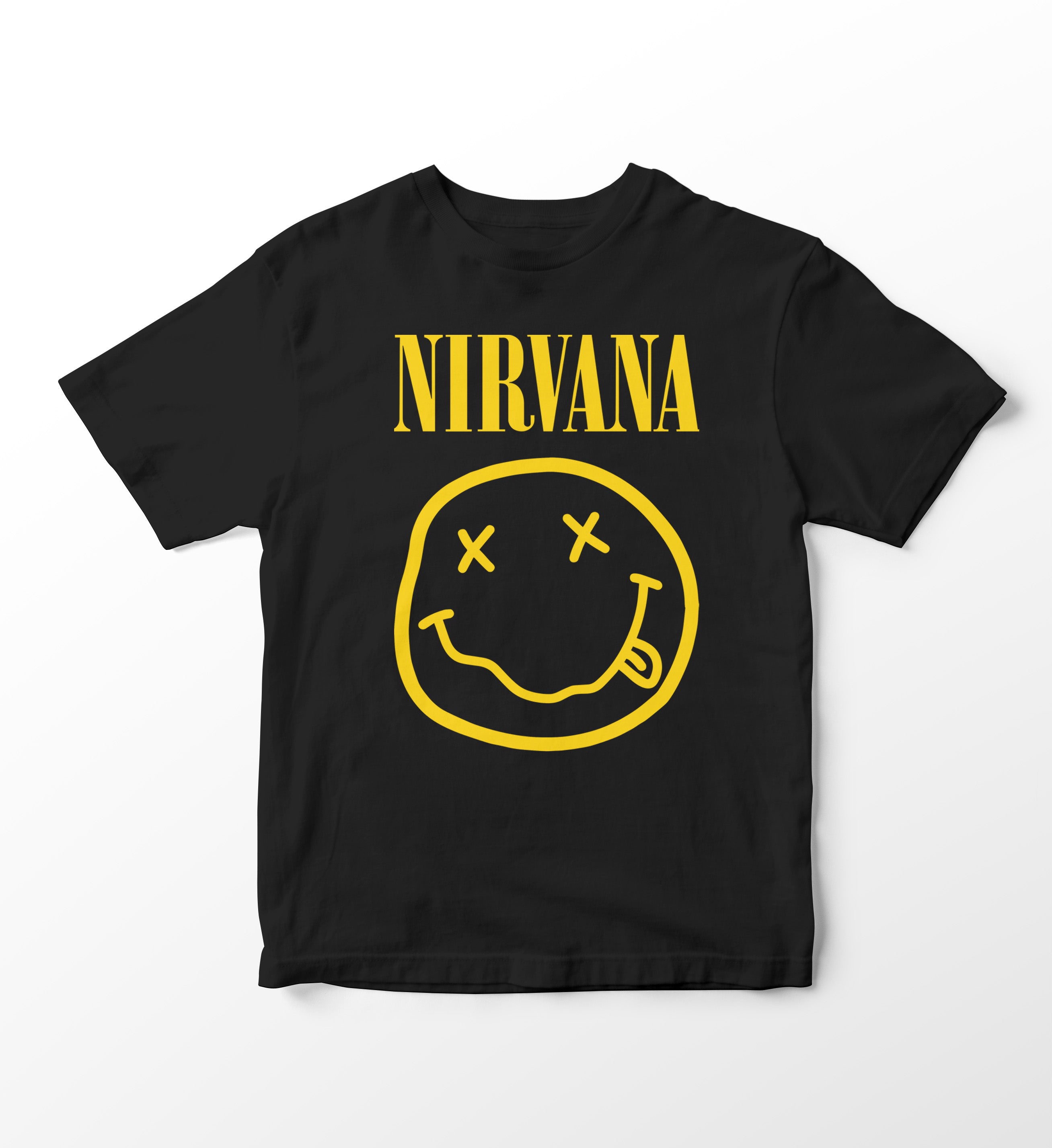 Nirvana Smiley T Shirt Dr Strange Records Wholesale 1018