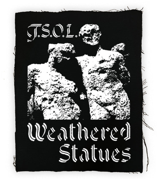 T.S.O.L. Weathered Statues Back Patch Dr Strange Records Wholesale