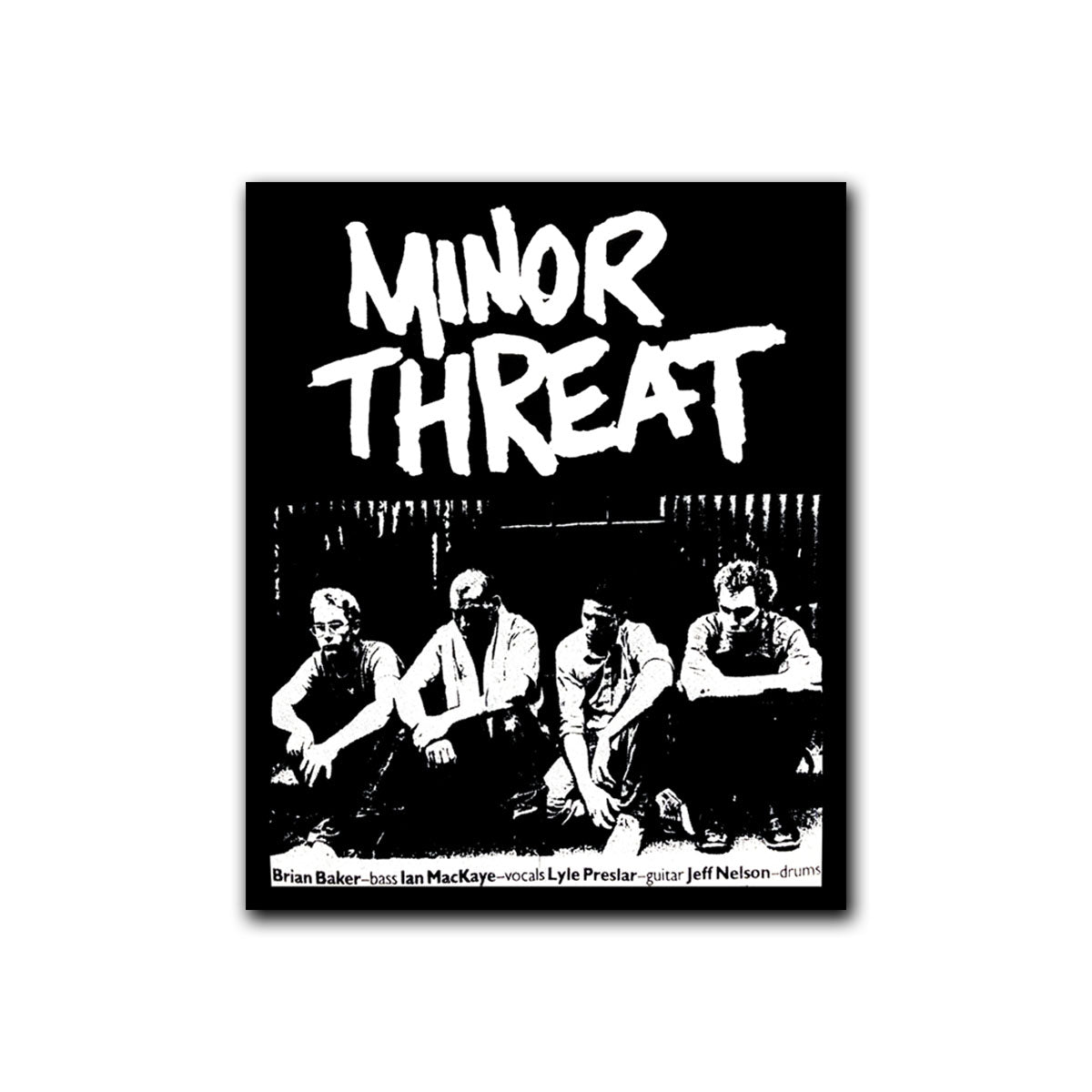 Minor Threat Sticker – Dr Strange Records Wholesale
