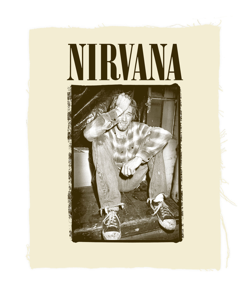 Nirvana - Kurt Back Patch