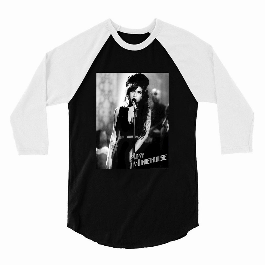 Amy Winehouse Raglan Shirt