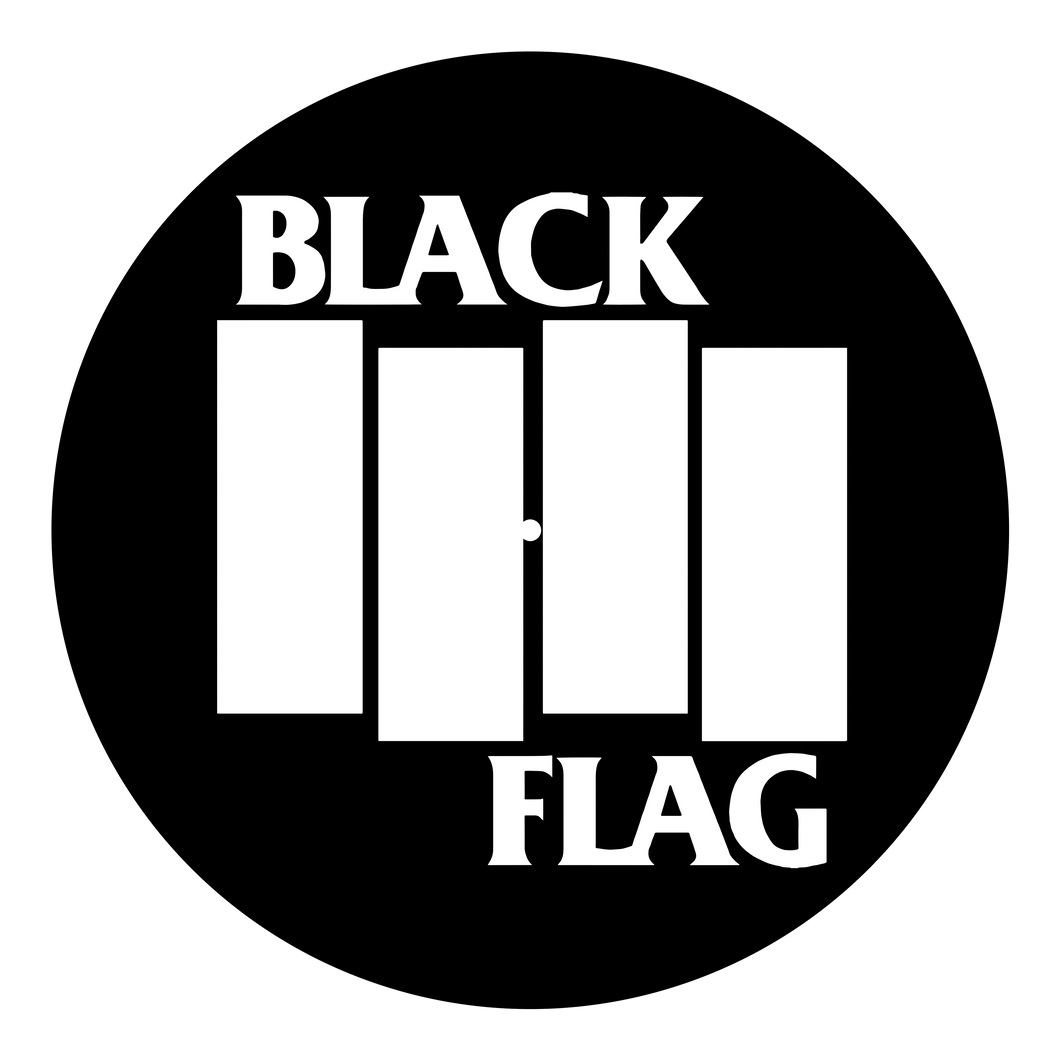 Black Flag - Bars Slipmat