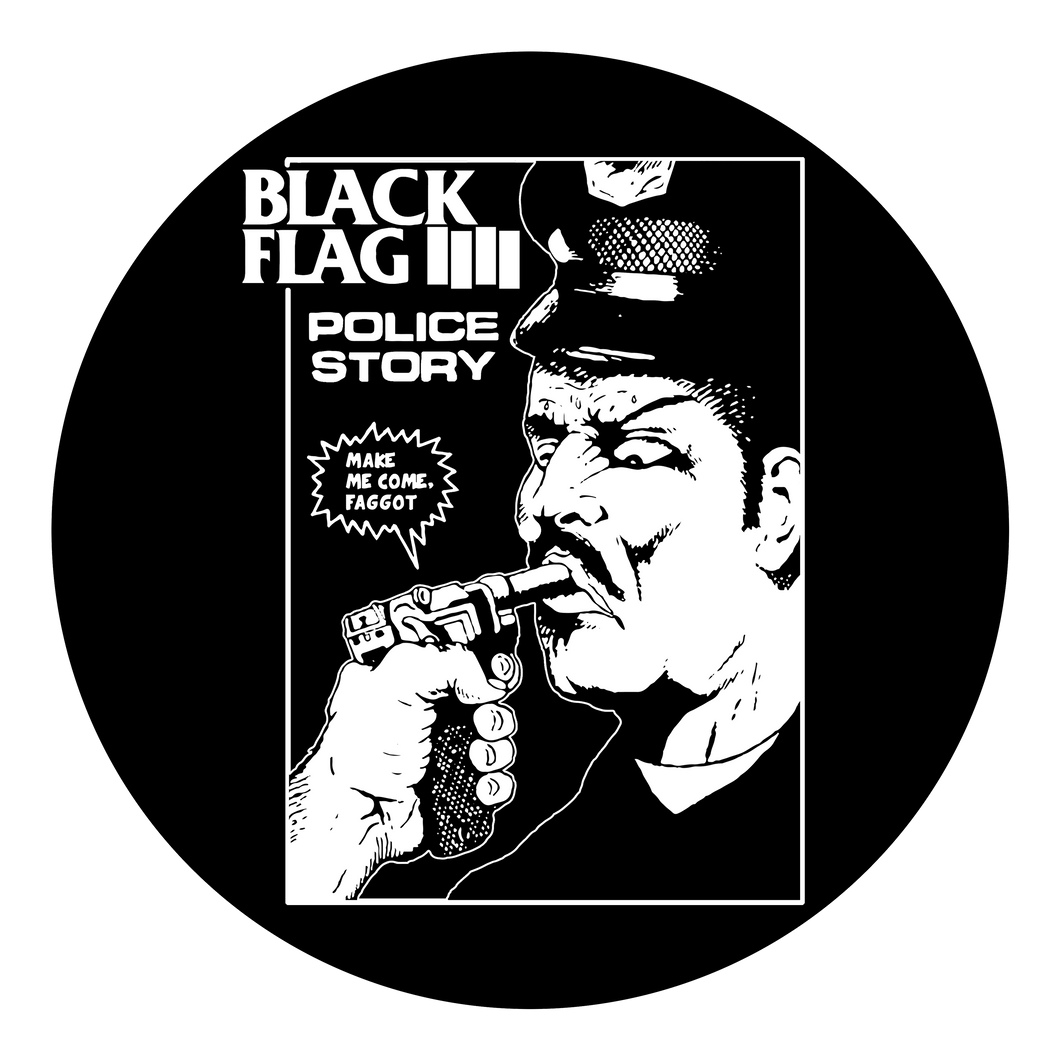 Black Flag - Police Story Slipmat