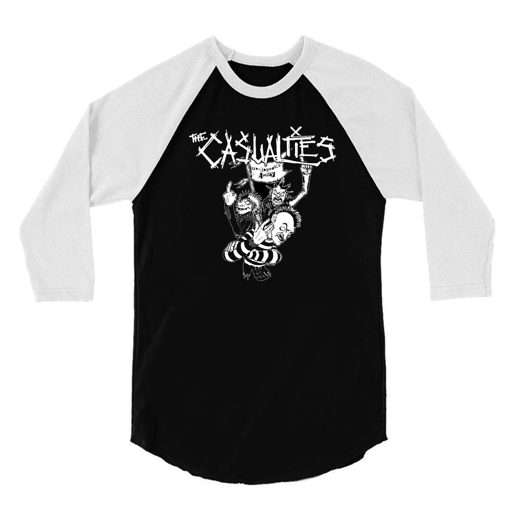 Casualties - Underground Raglan Shirt