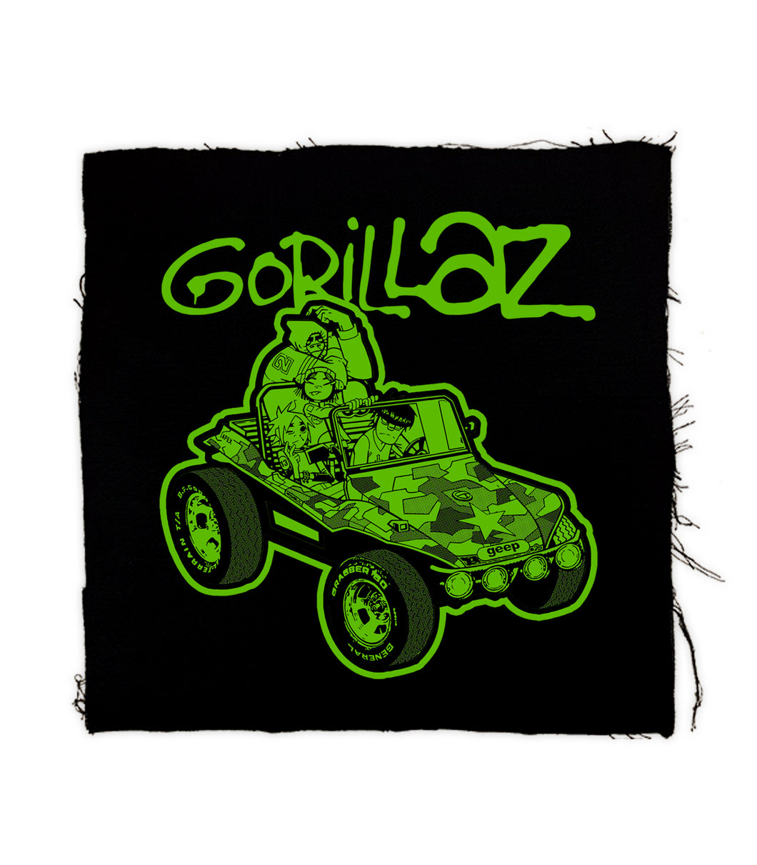 Gorillaz Back Patch