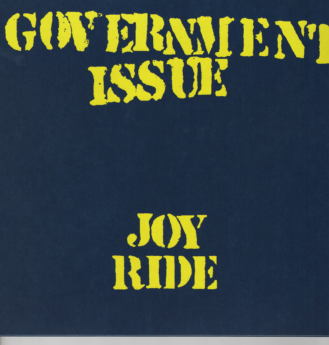 Government Issue - Joy Ride