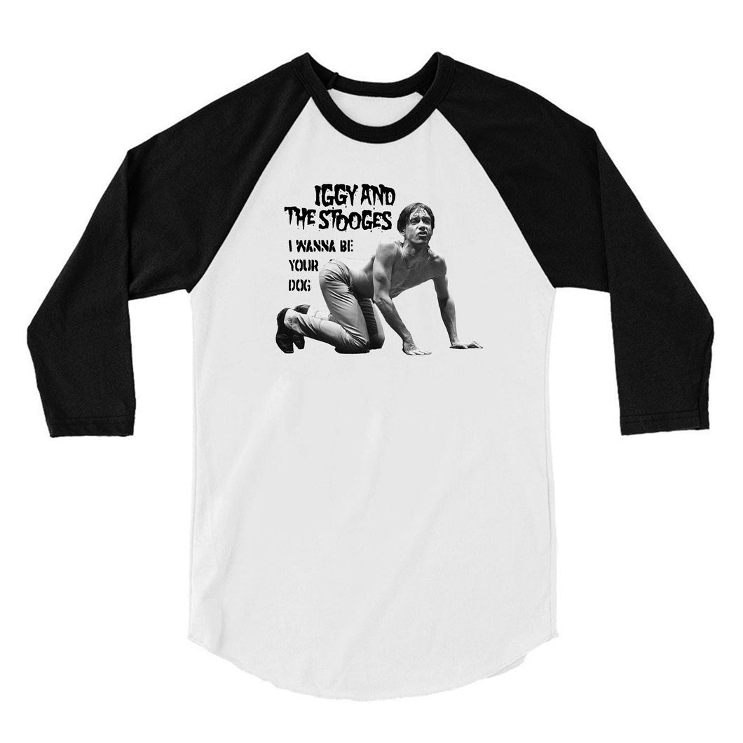 Iggy Pop - Dog Raglan Shirt