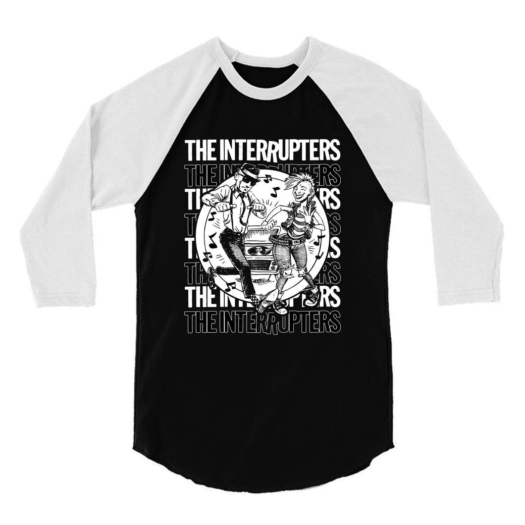 Interrupters - 2 Tone Raglan Shirt