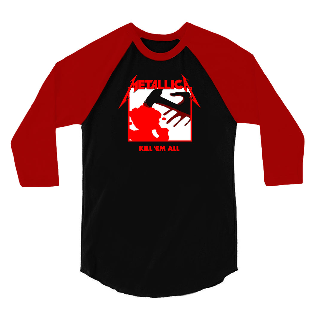 Metallica - Kill 'em All Raglan Shirt