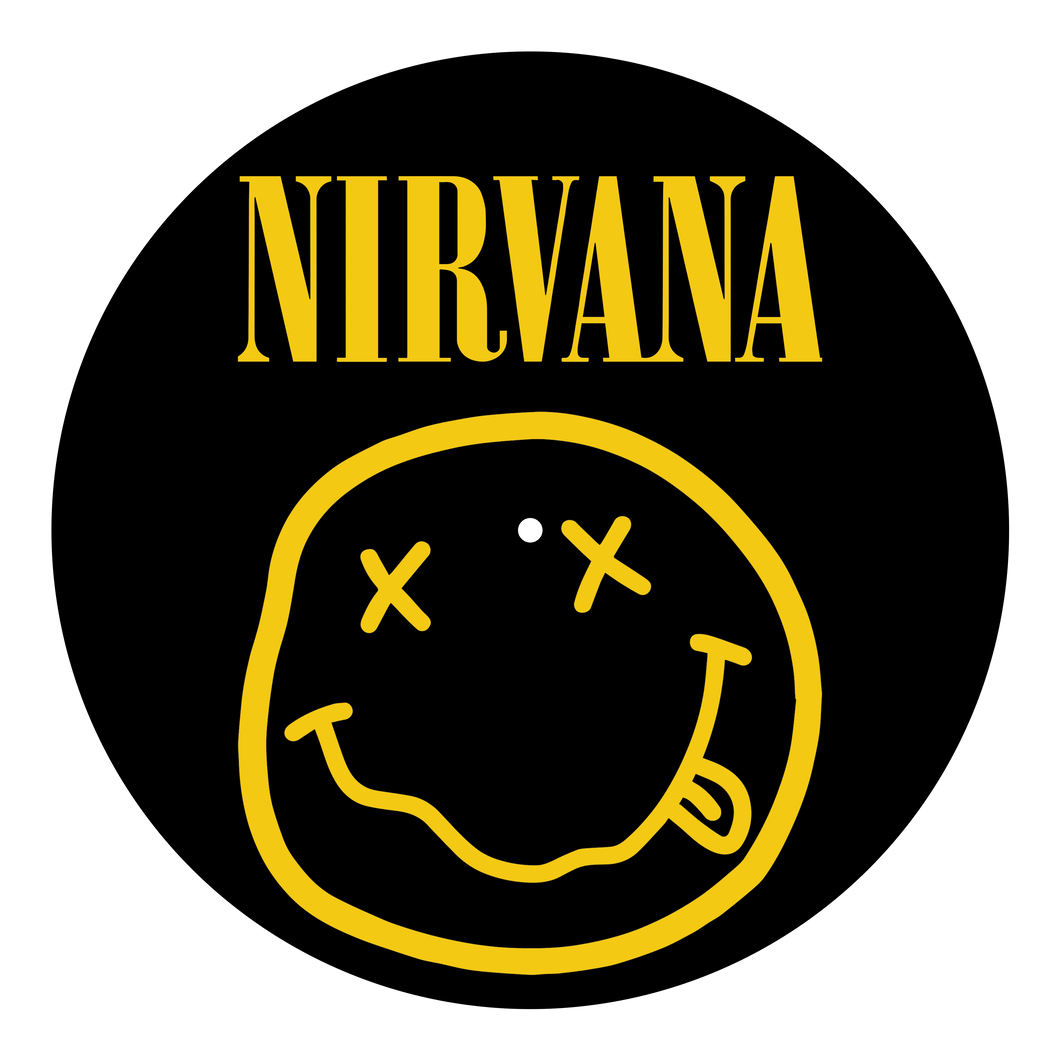 Nirvana - Smiley Slipmat