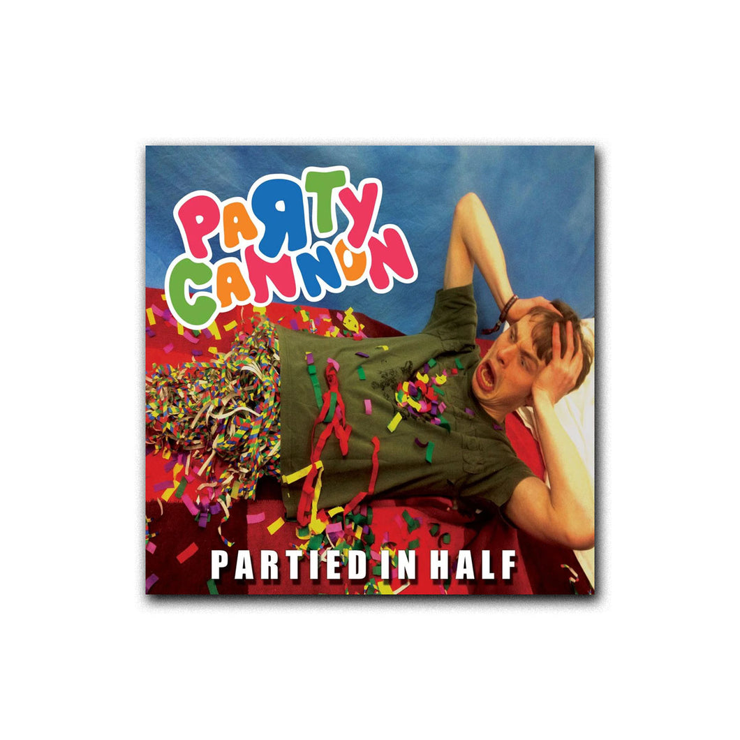 Party Cannon - Partied In Half Sticker