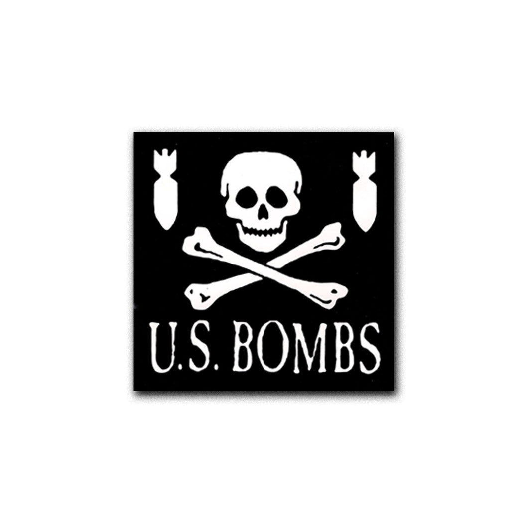 U.S. Bombs - Skull Sticker