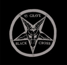 Load image into Gallery viewer, 45 Grave - Black Cross T-Shirt
