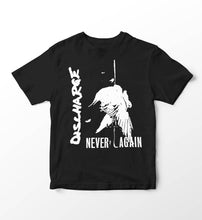 Load image into Gallery viewer, Discharge - Never Again T-Shirt
