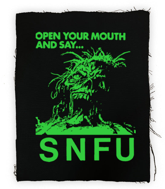 SNFU Back Patch