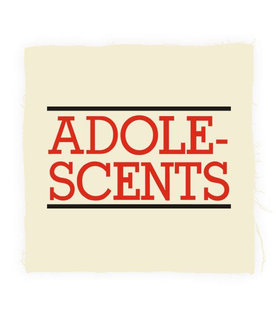 Adolescents - Self Title Back Patch