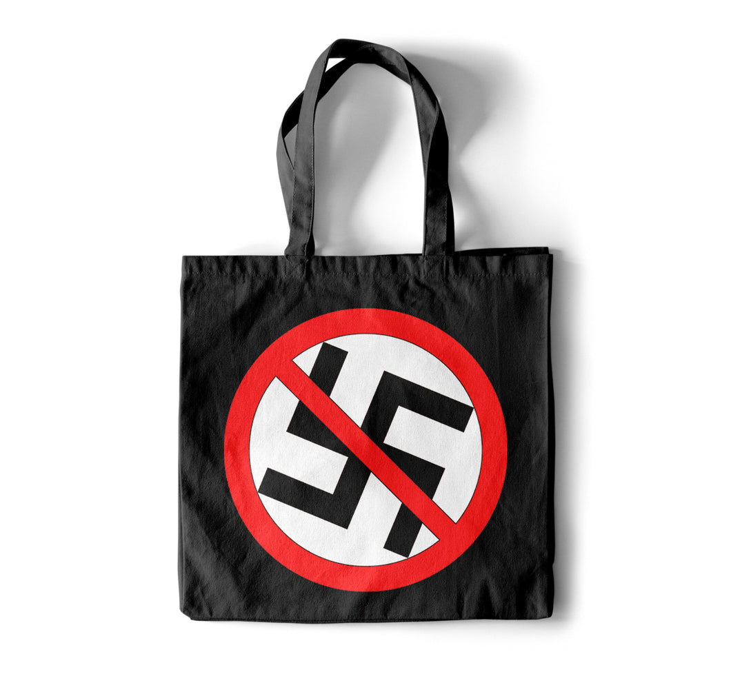 Anti Nazi Tote Bag