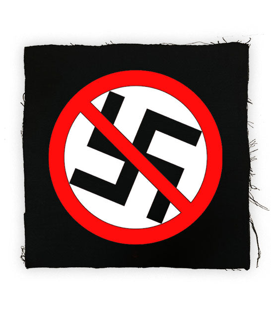 Anti Nazi Back Patch