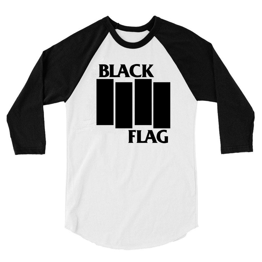 Black Flag - Bars Raglan Shirt