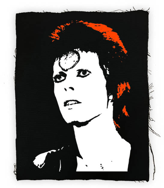 Bowie - Face Back Patch