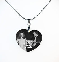 Load image into Gallery viewer, Cash Heart Necklace - double sided
