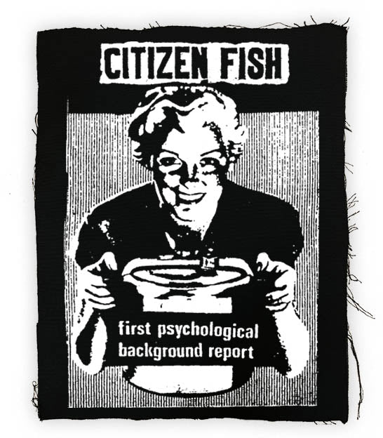 Citizen Fish - First Psychological Back Patch