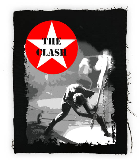 Clash - Guitar Back Patch