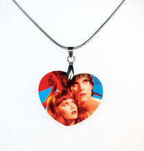 Load image into Gallery viewer, Cramps Heart Necklace - double sided
