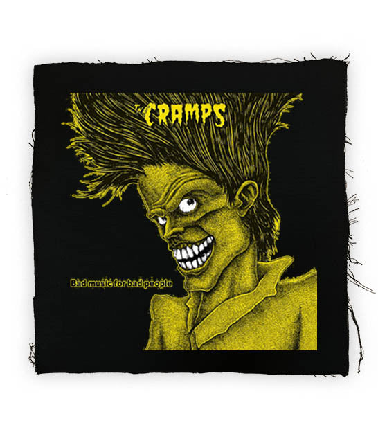 Cramps - Bad Music for Bad People Back Patch