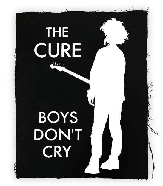 Cure - Boys Don’t Cry Back Patch