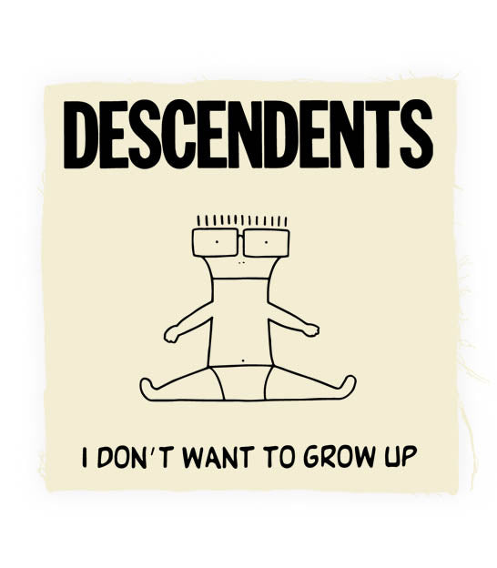 Descendents - I Don't Want To Grow Up Back Patch