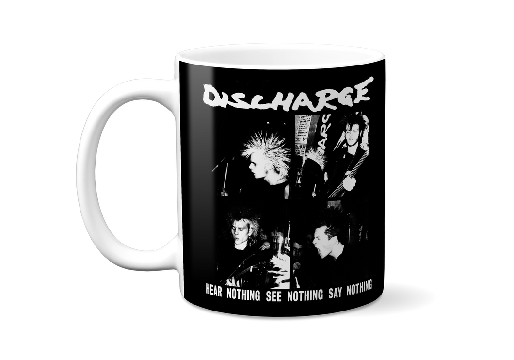 Discharge - Hear Nothing Mug