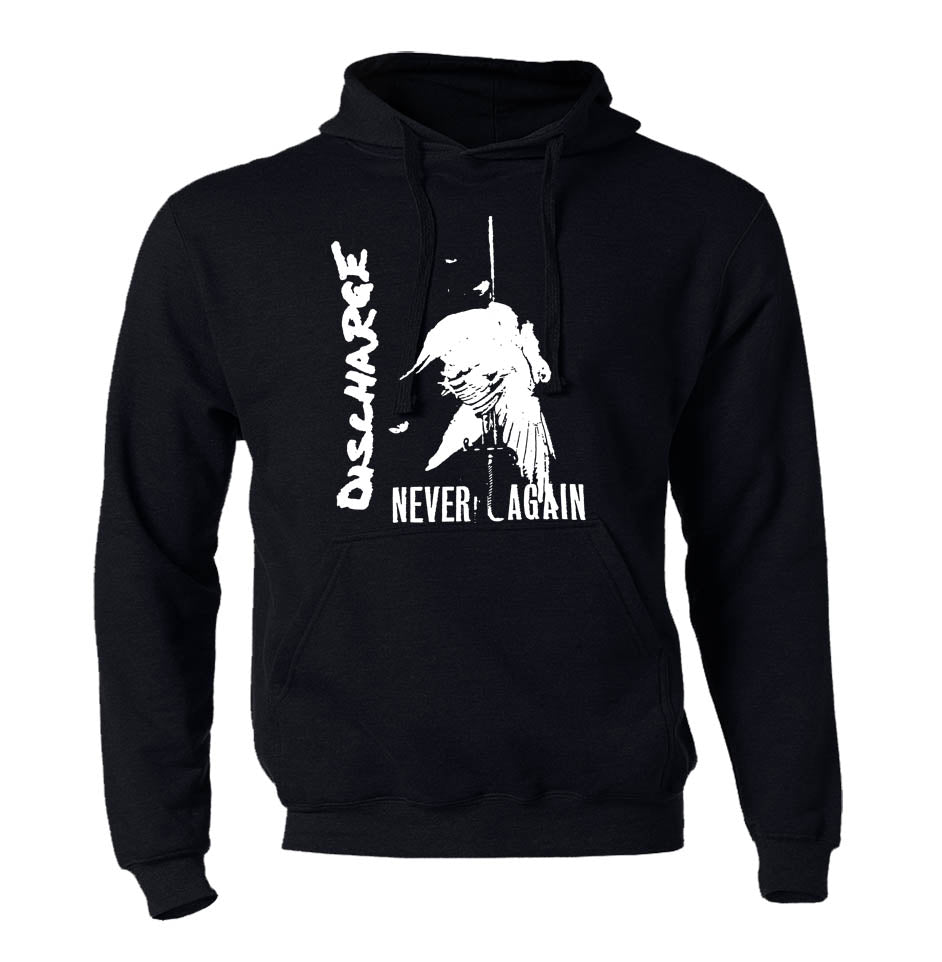 Discharge - Never Again Hoodie