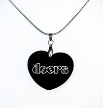 Load image into Gallery viewer, Doors Heart Necklace - double sided
