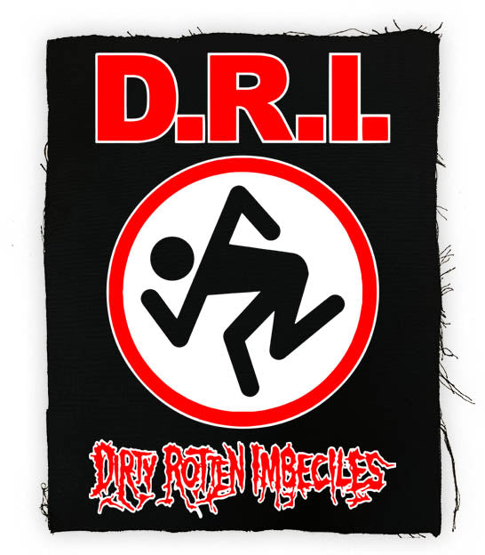 D.R.I Back Patch