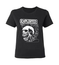 Load image into Gallery viewer, Exploited - Mohawk Skull T-Shirt
