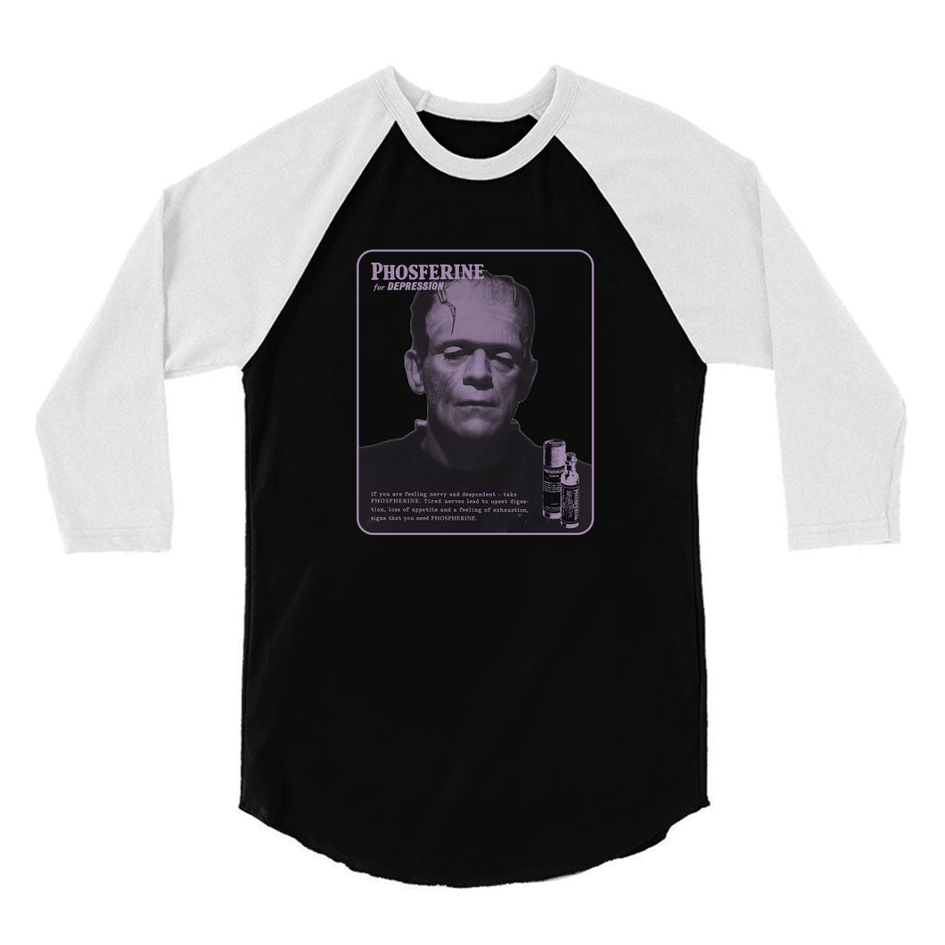 Frankenstein - Phosferine Raglan Shirt