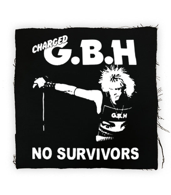 G.B.H. - No Survivors Back Patch