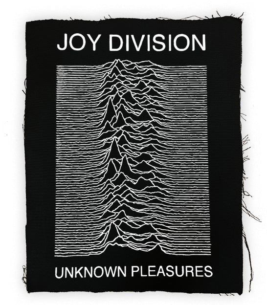 Joy Division - Unknown Pleasures Back Patch