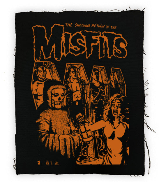Misfits - Shocking Return Back Patch