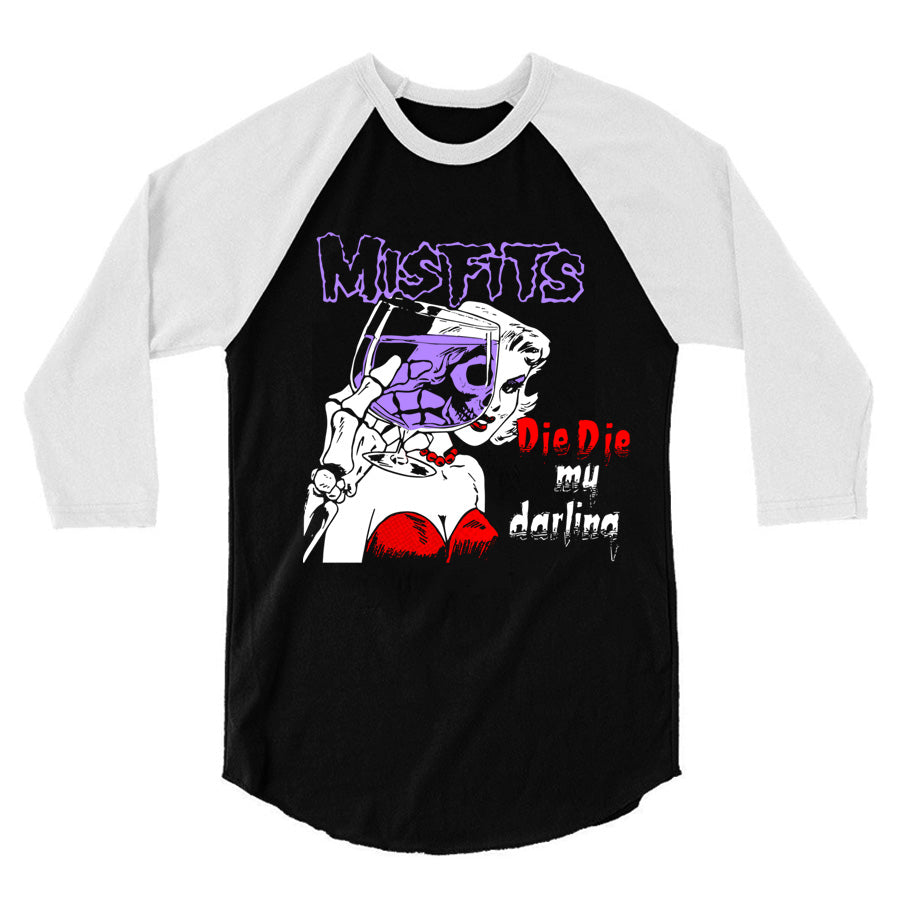 Misfits - Die Die My Darling Raglan Shirt