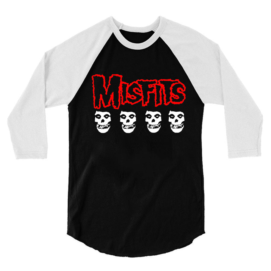 Misfits - 4 Crimson Ghosts Raglan Shirt