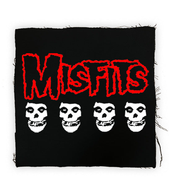 Misfits - 4 Crimson Ghosts Back Patch