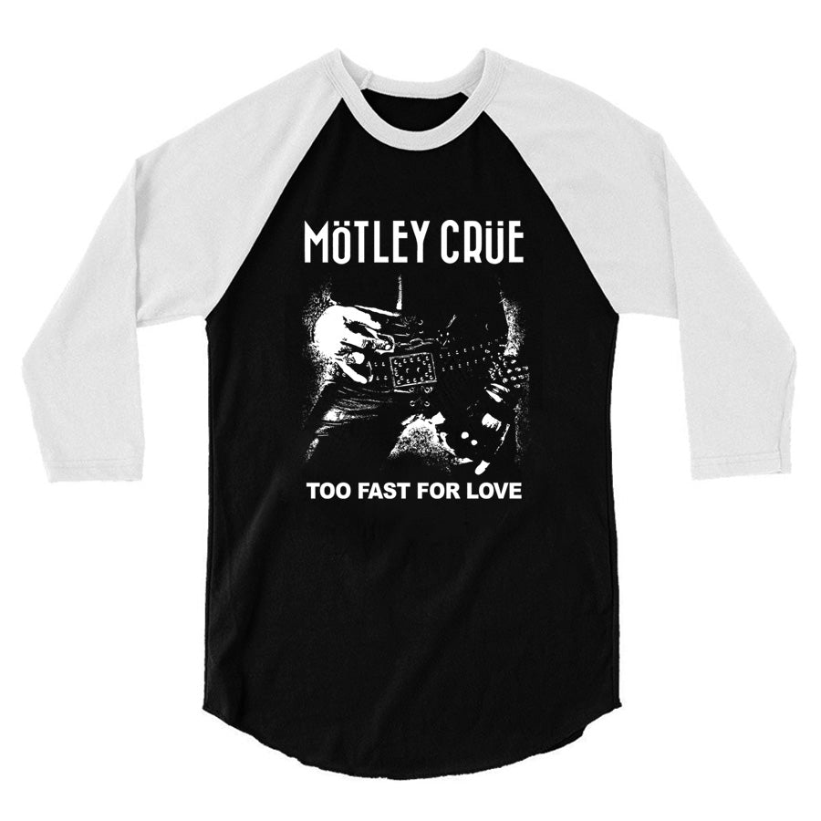 Motley Crue - Too Fast For Love Raglan Shirt