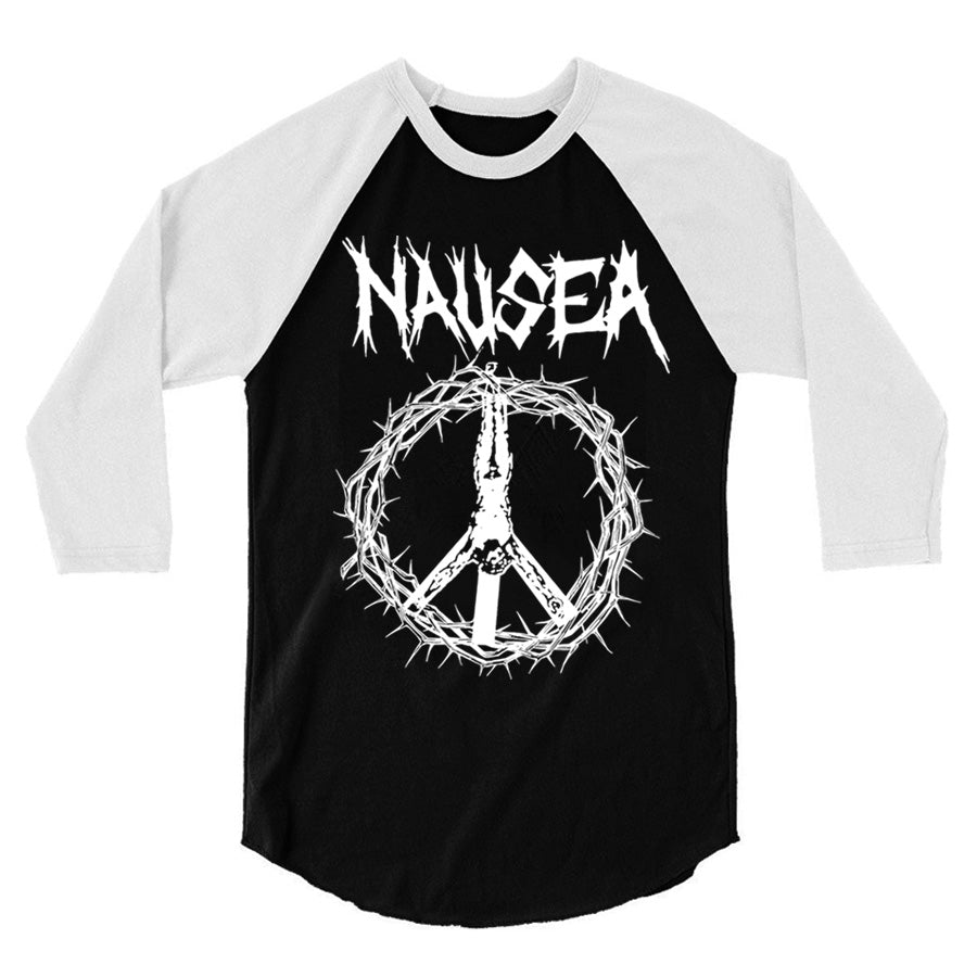 Nausea - Crucified Raglan Shirt