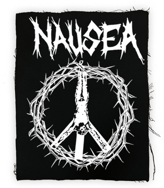 Nausea - Crucified Back Patch