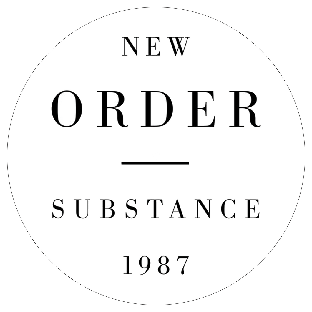 New Order - Substance 1987 Slipmat