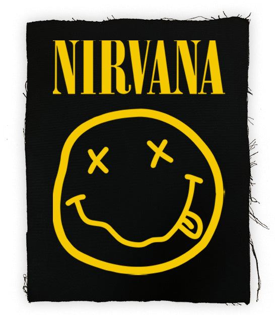 Nirvana - Smiley Back Patch