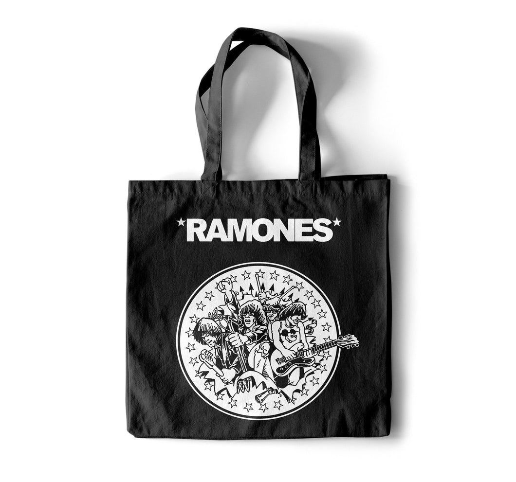 Ramones - Cartoon Tote Bag